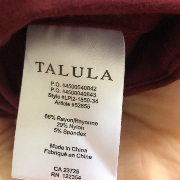 NWOT Aritzia Talula Manzanita Top - Picture 7 of 10